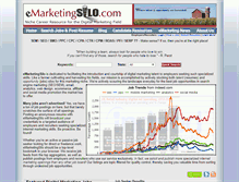 Tablet Screenshot of emarketingsilo.com